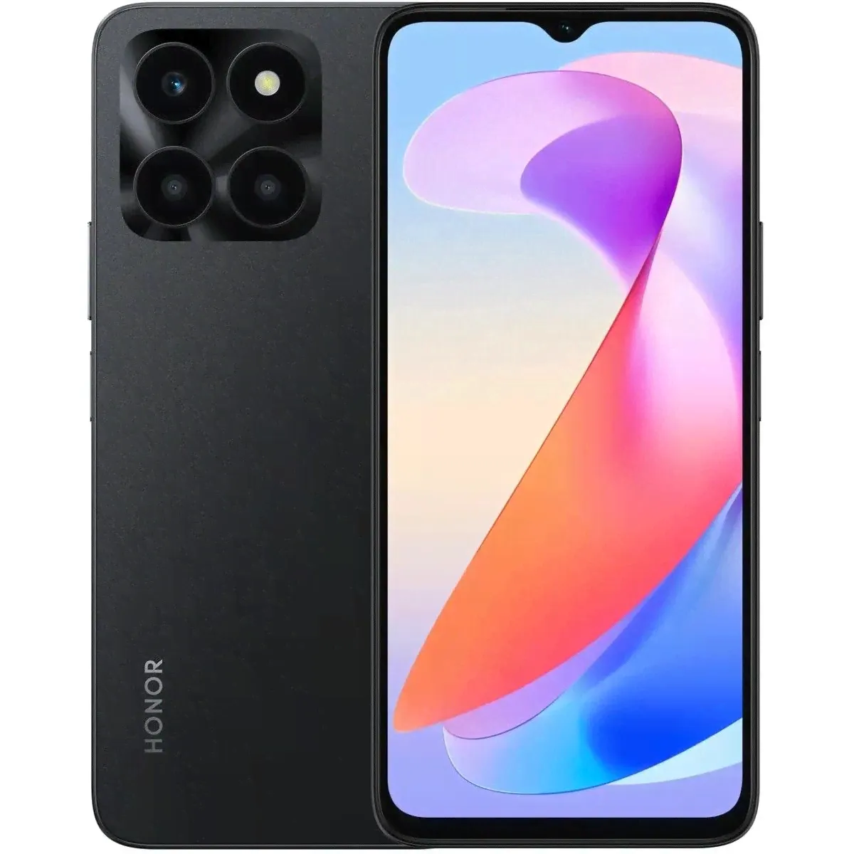 Смартфон HONOR Смартфон HONOR X6A 4+128Gb черный (5109ATKH)