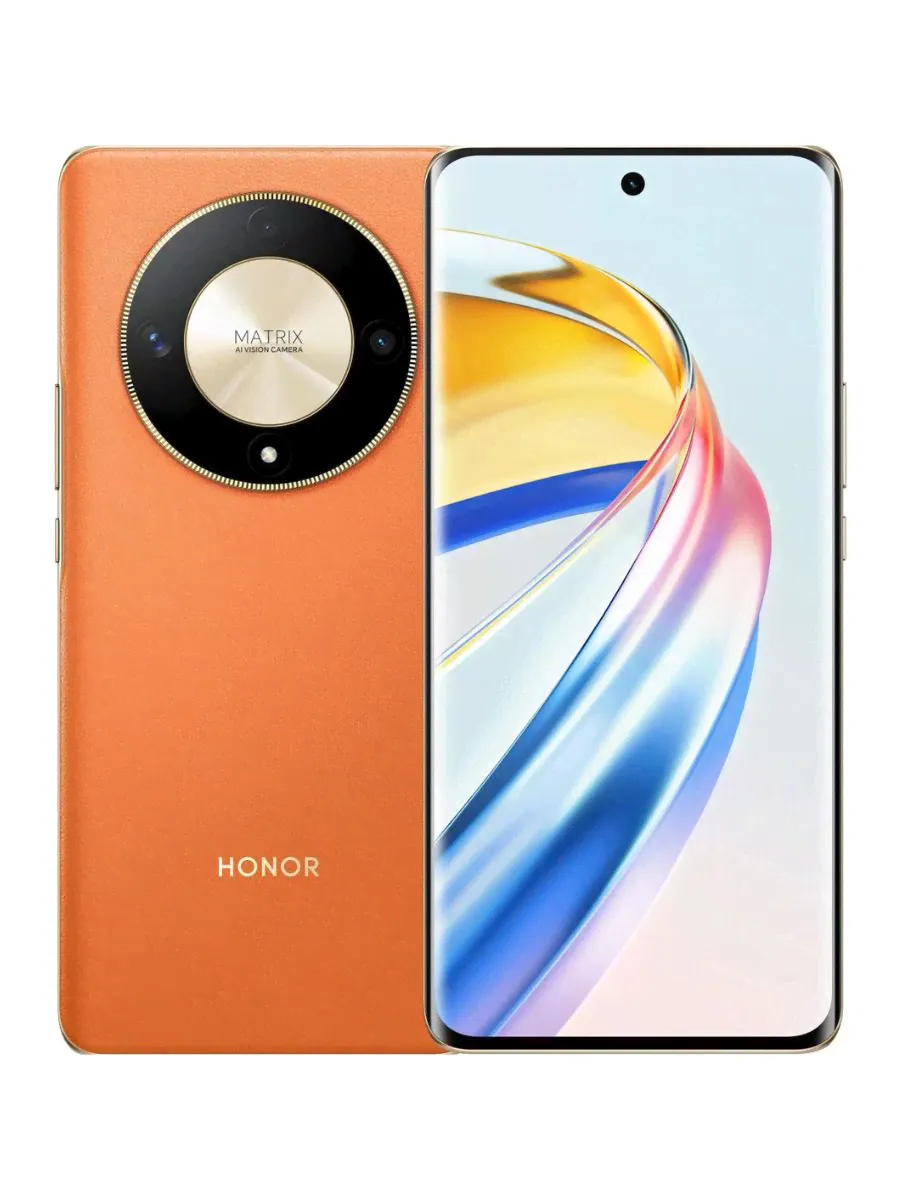 Honor Смартфон X9b Ростест (EAC) 8/256 ГБ, оранжевый