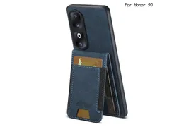 Чехол-подставка для Honor 90 MyPads, синий