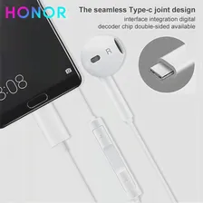 Оригинальные наушники Honor Hi-Res AUDIO USB Type-C с микрофоном, наушники-вкладыши для смартфонов Honor 60 Honor 50 (art.: 3920bb3b0612a)