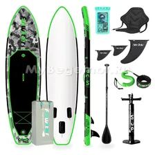 Доска SUP board FUNWATER HONOR 11 GREEN (Весло каяк)