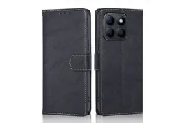 Чехол-книжка MyPads для Honor X8b, черный