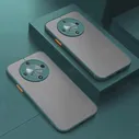 Для Чехла Honor X9B Case Huawei Honor X9B Саппу Задний Бампер Телефона Противоударный Цветная Рамка Матовая Полупрозрачная Для Чехла Honor X9B