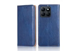 Синий чехол-книжка MyPads для Honor X8b