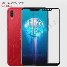 🛍 Для Huawei Honor Play закаленное стекло Honor Play защита для экрана Honor Play для Huawei 10000 HonorPlay 2018 дюйма полный клей