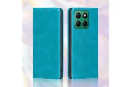 Чехол-книжка MyPads для Honor X8b/ Чехол для Honor X8b, магнитный замок, светло-синий